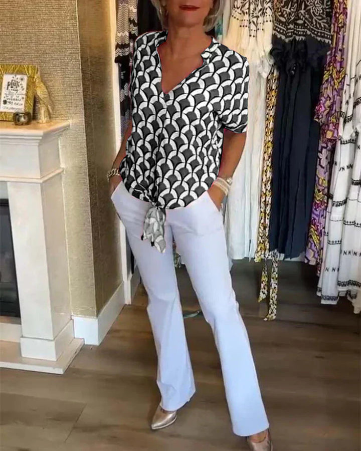 BLUSA STAMPATA STILOSA SOLVEIG